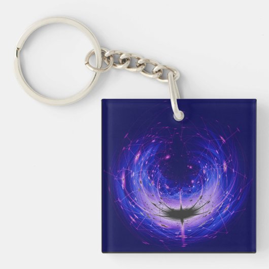 Porte-clés Amberlight Cold Blue Polar Flare (Devant)