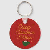 Porte-clés Ambiance de Noël Cosy (Verso)