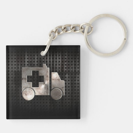 Porte-clés Ambulance rocailleuse (Dos)