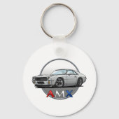 Porte-clés AMC_AMX_blanc (Recto)
