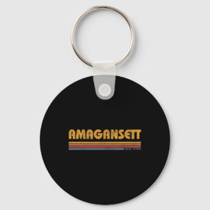 Porte-clés Amegansett New York Vintage Souvenir de Vacances R