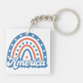 Porte-clés America Boho Retro (Dos)