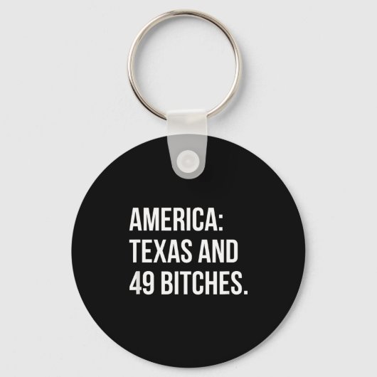 Porte-clés America Texas And 49 Es (Recto)