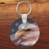 Porte-clés AMÉRICAIN EAGLE par SHARON SHARPE (Recto)