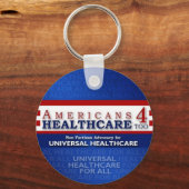 Porte-clés Américains 4 Soins de santé (Recto)