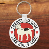 Porte-clés American Bulldog - Bully Love (Recto)
