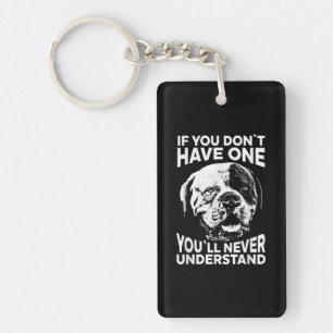 Porte-clés American Bulldog si vous n'en avez pas un drôle