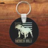 Porte-clés American Bully (Recto)