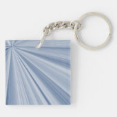 Porte-clés American Citizenship Flag Award avec date par Janz (Dos)