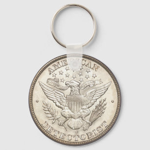 Porte-clés American Detectorist Classic Button Porte - clé