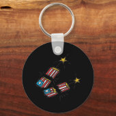 Porte-clés American Firecracker (Recto)