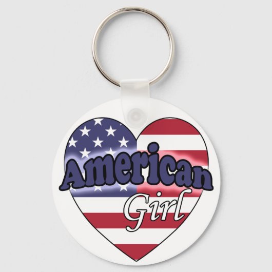 Porte-clés American Girl (Recto)