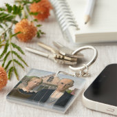 Porte-clés American Gothic : Vie rurale pauvre paysan (Devant Droit)