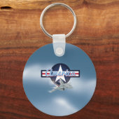 Porte-clés American Jet Air Force (Recto)