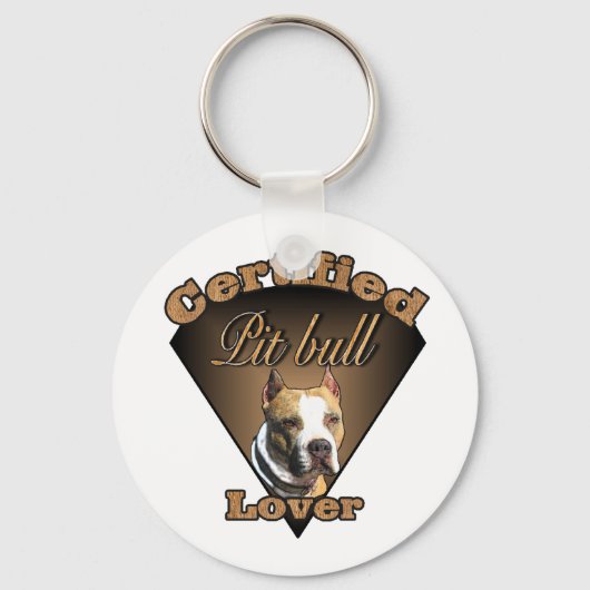 Porte-clés American Pit Bull Terrier Cadeaux (Recto)