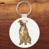 Porte-clés American Staffordshire Terrier Chien Chien Porte - (Recto)