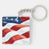 Porte-clés "American Style" Acrylic Keychain (Dos)