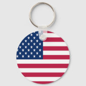 Porte-clés American USA Flag Pride Design-76353 (Verso)