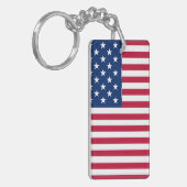Porte-clés American USA Flag Pride Design-76353 (Devant gauche)