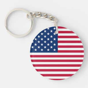 Porte-clés American USA Flag Pride Design-76353