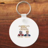 Porte-clés America's Crowns And Don Graphic (Recto)