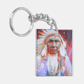 Porte-clés Amérindien Crazy Horse (Devant gauche)