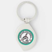 Porte-clés Amérindiens Rouges Noirs Haida Orca Tueur Whale (Devant)