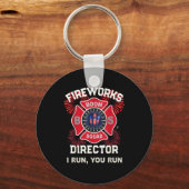 Porte-clés Amérique af directeur de feu d'artifice équipe de (Recto)