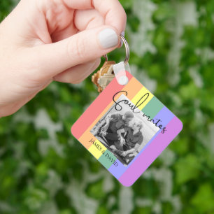 Porte-clés Âmes sœurs modernes LGBT Photo