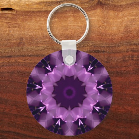 Porte-clés Amethyst Kaleidoscope (Recto)