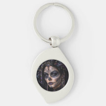 Améthyste Orchidée Calavera – Crâne de Sucre Gothi