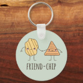 Porte-clés Ami amusant chips (Recto)