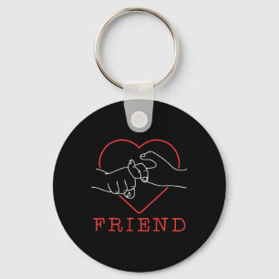 Porte-clés Ami Asl Langage Mignon Fierté Sensibilisation Sour