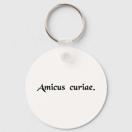 Porte-clés Ami du tribunal (Recto)