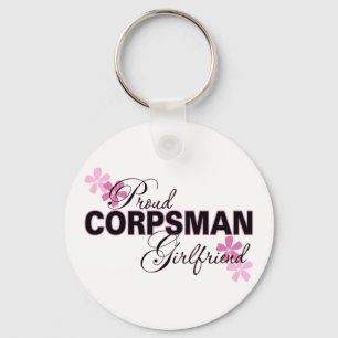 Porte-clés Amie fière de Corpsman