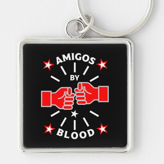 Porte-clés Amigos, meilleur ami (Devant)