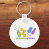 Porte-clés Amis bactériens (Recto)