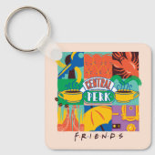 Porte-clés AMIS™ | Central Perk Vibrant Graphic (Recto)