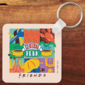 Porte-clés AMIS™ | Central Perk Vibrant Graphic (Verso)