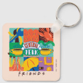 Porte-clés AMIS™ | Central Perk Vibrant Graphic (Dos)