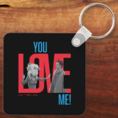 Porte-clés AMIS™ | Citation You Love Me (Verso)