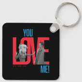 Porte-clés AMIS™ | Citation You Love Me (Dos)