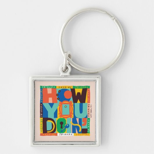 Porte-clés AMIS™ | Comment faire' - Graphisme dynamique (Devant)