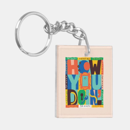 Porte-clés AMIS™ | Comment faire' - Graphisme dynamique (Devant gauche)