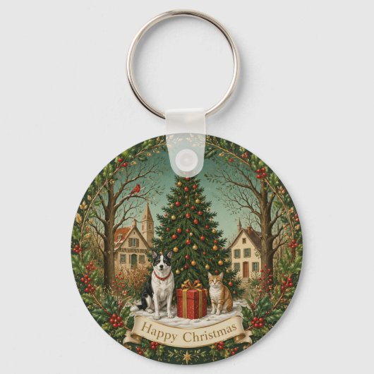 Porte-clés Amis de la Place Festive (Recto)