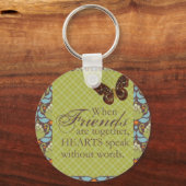Porte-clés Amis et coeurs (Recto)