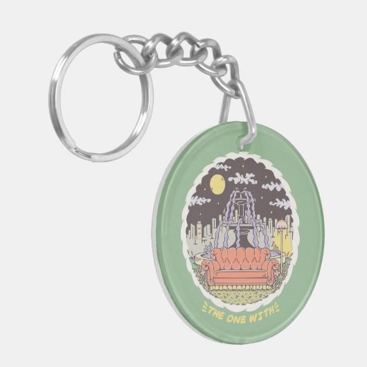 Porte-clés AMIS™ | Fontaine de dessin (Devant gauche)