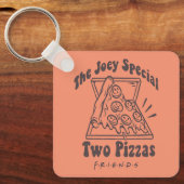 Porte-clés AMIS™ | Joey Pizza Citation (Recto)
