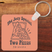 Porte-clés AMIS™ | Joey Pizza Citation (Verso)