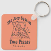 Porte-clés AMIS™ | Joey Pizza Citation (Dos)